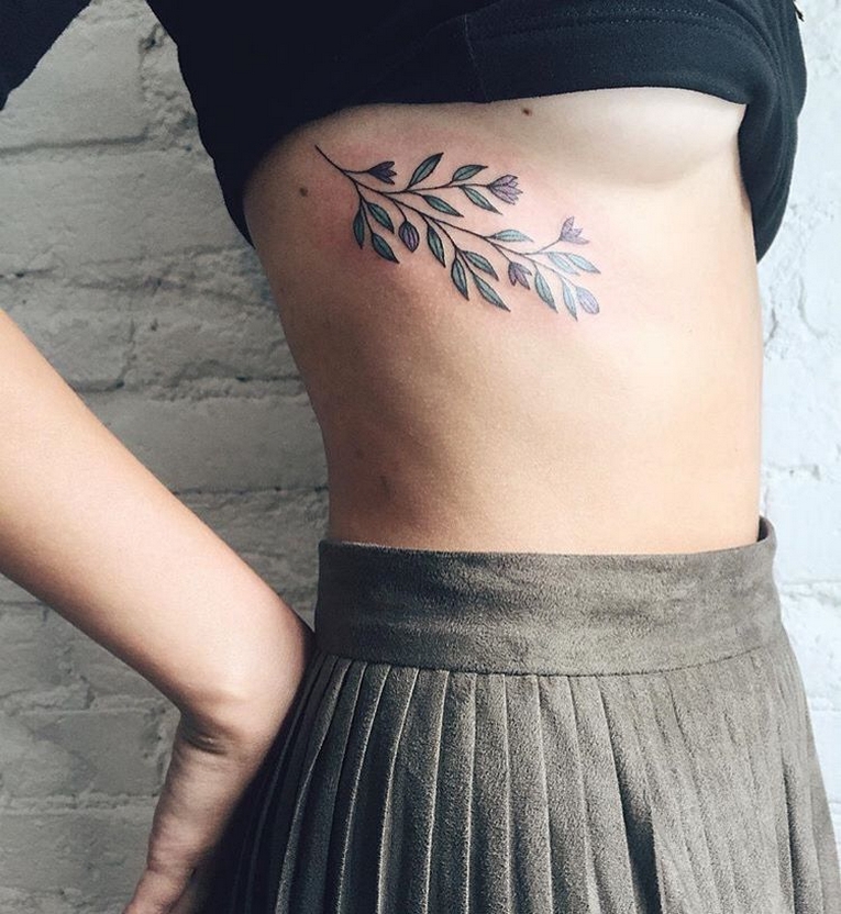 Beautiful Small Side Boob Tattoos Designs You Would Love To Try