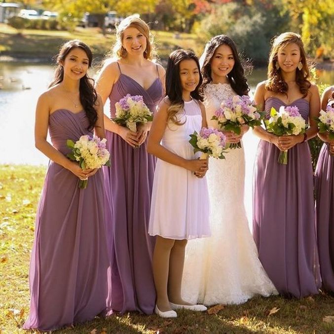50 Amazing bridesmaid dresses for a country wedding 43