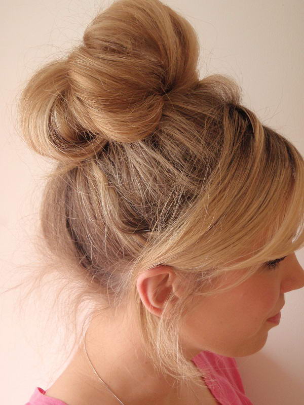 40 High Messy Bun Hairstyles Ideas 12 – Style Female