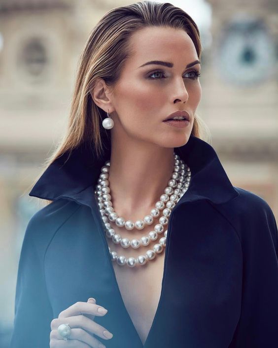 40+ How to Wear a Pearl Necklace Ideas – Style Female