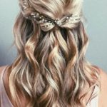 30 Simple Long Hairstyles for Party Look Ideas 15