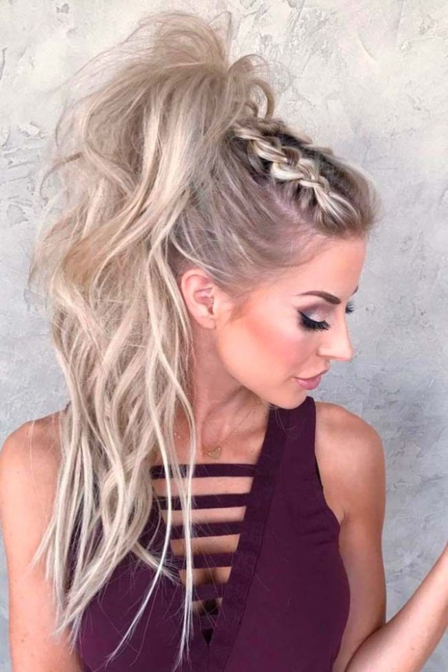 30 Simple Long Hairstyles for Party Look Ideas 18