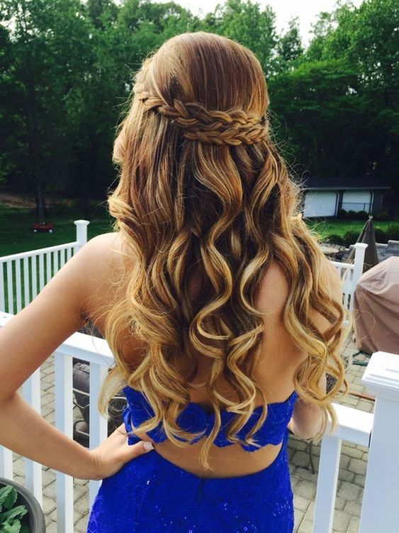 30 Simple Long Hairstyles for Party Look Ideas 28