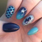 40 Beach Themed Nail Art for Summer Ideas 13