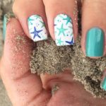 40 Beach Themed Nail Art for Summer Ideas 17