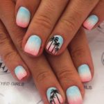 40 Beach Themed Nail Art for Summer Ideas 18
