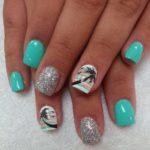 40 Beach Themed Nail Art for Summer Ideas 23