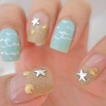 40 Beach Themed Nail Art for Summer Ideas 27