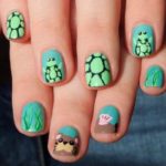 40 Beach Themed Nail Art for Summer Ideas 31