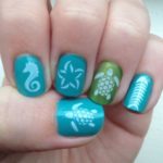 40 Beach Themed Nail Art for Summer Ideas 39