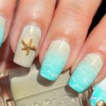 40 Beach Themed Nail Art for Summer Ideas 4