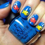 40 Beach Themed Nail Art for Summer Ideas 41