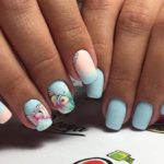 40 Beach Themed Nail Art for Summer Ideas 42
