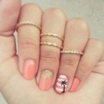 40 Beach Themed Nail Art for Summer Ideas 6