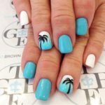 40 Beach Themed Nail Art for Summer Ideas 8