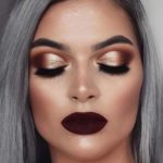 40 Burgundy Makeup Look Ideas 26