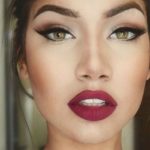 40 Burgundy Makeup Look Ideas 28