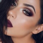 40 Burgundy Makeup Look Ideas 29