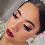 40 Burgundy Makeup Look Ideas 43