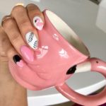 40 Cute Flamingo Themed Nail Art Ideas 13