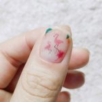 40 Cute Flamingo Themed Nail Art Ideas 14