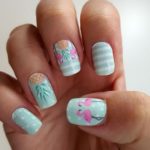 40 Cute Flamingo Themed Nail Art Ideas 18