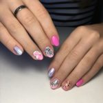 40 Cute Flamingo Themed Nail Art Ideas 39