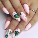 40 Cute Flamingo Themed Nail Art Ideas 4