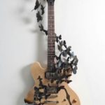 40 DIY Repurpose Old Guitars Ideas 14