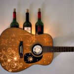 40 DIY Repurpose Old Guitars Ideas 27