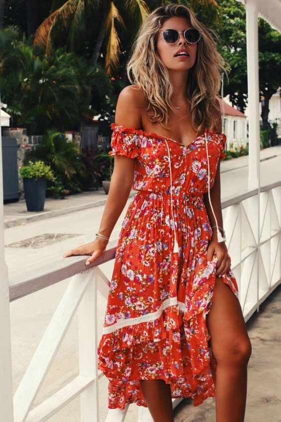 40+ Fashionable Floral Print Dresses for Summer Ideas – Style Female