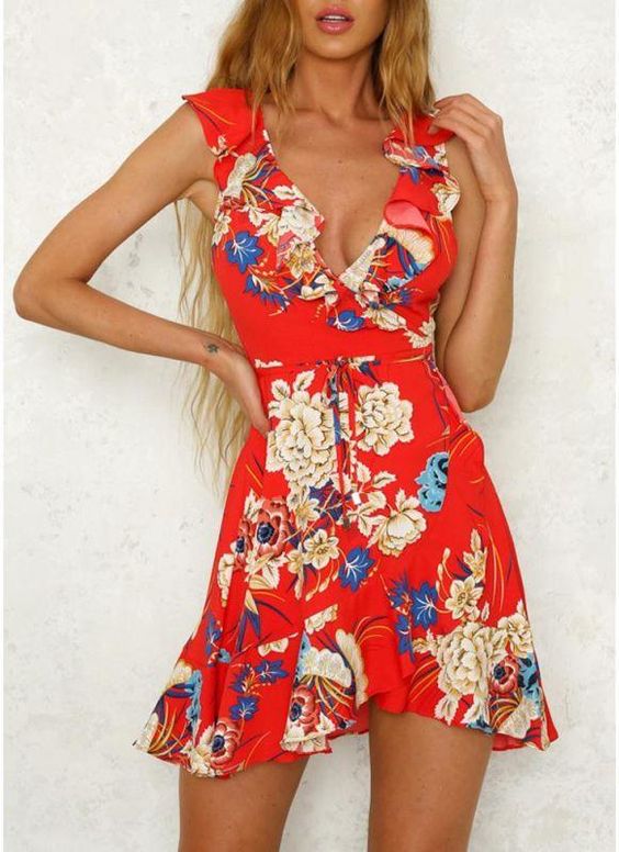 40 Fashionable Floral Print Dresses for Summer Ideas 26