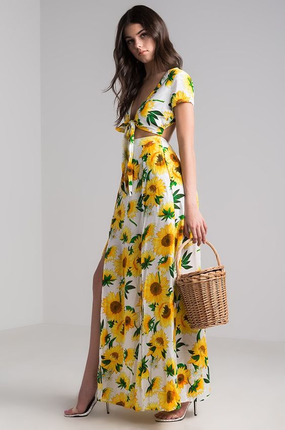 40 Fashionable Floral Print Dresses for Summer Ideas 34