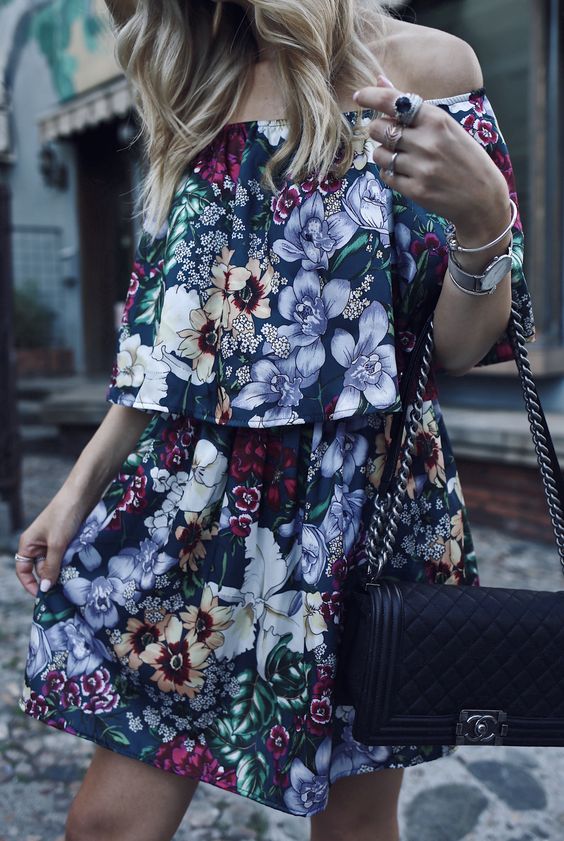 40 Fashionable Floral Print Dresses for Summer Ideas 38