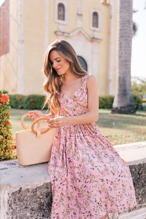40 Fashionable Floral Print Dresses for Summer Ideas 48