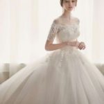 40 Off the Shoulder Wedding Dresses Ideas 13