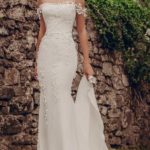 40 Off the Shoulder Wedding Dresses Ideas 14