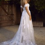 40 Off the Shoulder Wedding Dresses Ideas 16