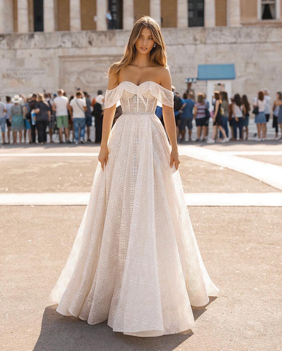 40 Off the Shoulder Wedding Dresses Ideas 41 – Style Female
