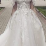 40 Off the Shoulder Wedding Dresses Ideas 32