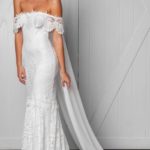 40 Off the Shoulder Wedding Dresses Ideas 33