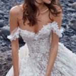 40 Off the Shoulder Wedding Dresses Ideas 37