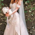 40 Off the Shoulder Wedding Dresses Ideas 42