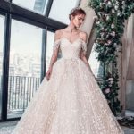 40 Off the Shoulder Wedding Dresses Ideas 8