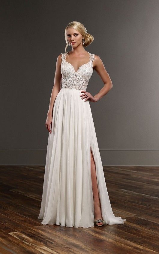 50 Bridal Dresses with Perfect Split Ideas 28