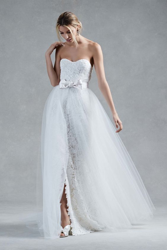 50 Bridal Dresses with Perfect Split Ideas 4
