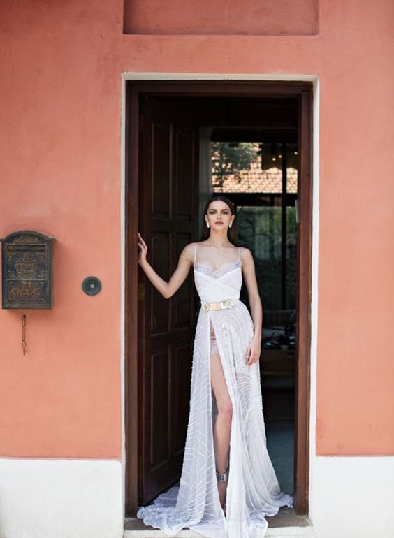 50 Bridal Dresses with Perfect Split Ideas 40 1