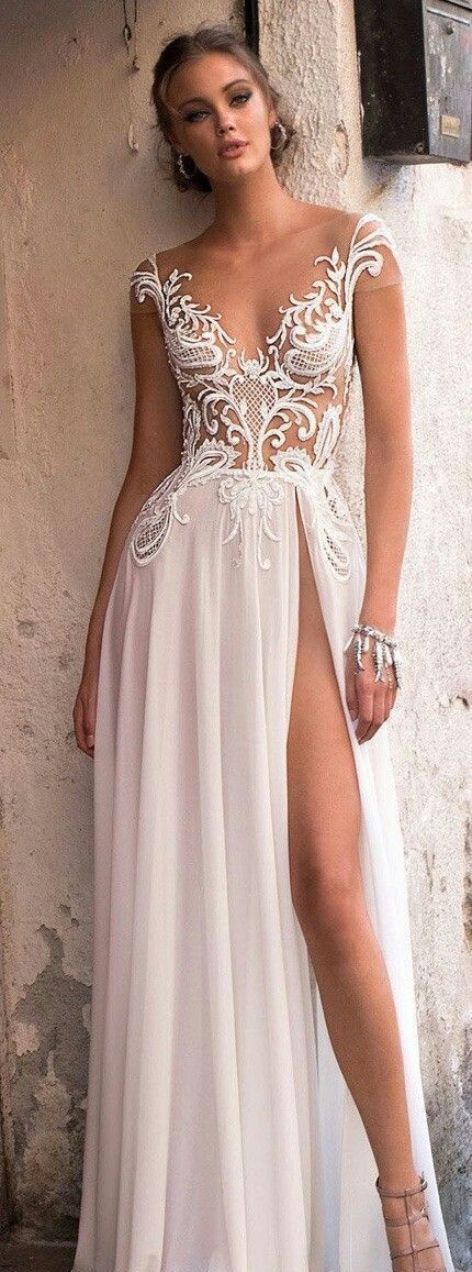 50 Bridal Dresses with Perfect Split Ideas 47 1
