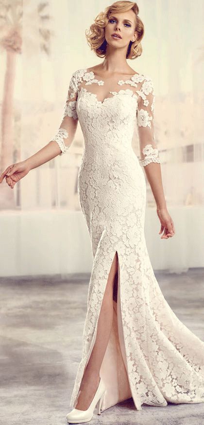 50 Bridal Dresses with Perfect Split Ideas 52 1