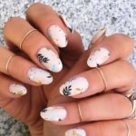 50 Floral Nail Art for Summer and Spring Ideas 11